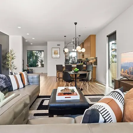 Rooftop 3B 3Ba House Near Dodger Stadium And Dtla
